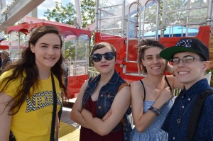 Left to right: Audrey, Rinn, Sam, Lucas